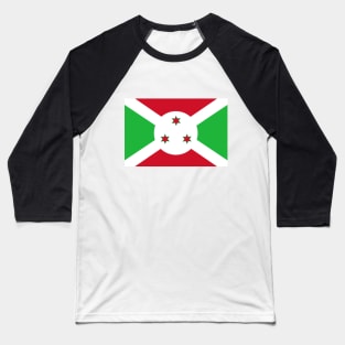 Burundi Baseball T-Shirt